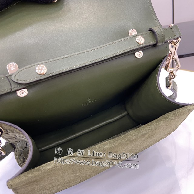 Gucci專櫃古馳經典Dionysus系列迷你手提包女士肩背包 jh2353型號：813400